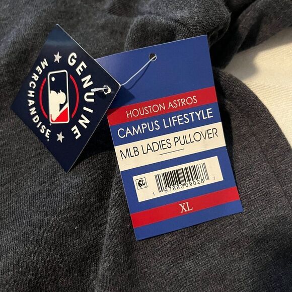 NEW Women's Houston Astros Sweater XL NWT - Picture 8 of 11